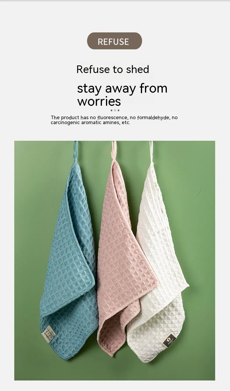 Microfiber Skin-friendly waffle multi-purpose towel