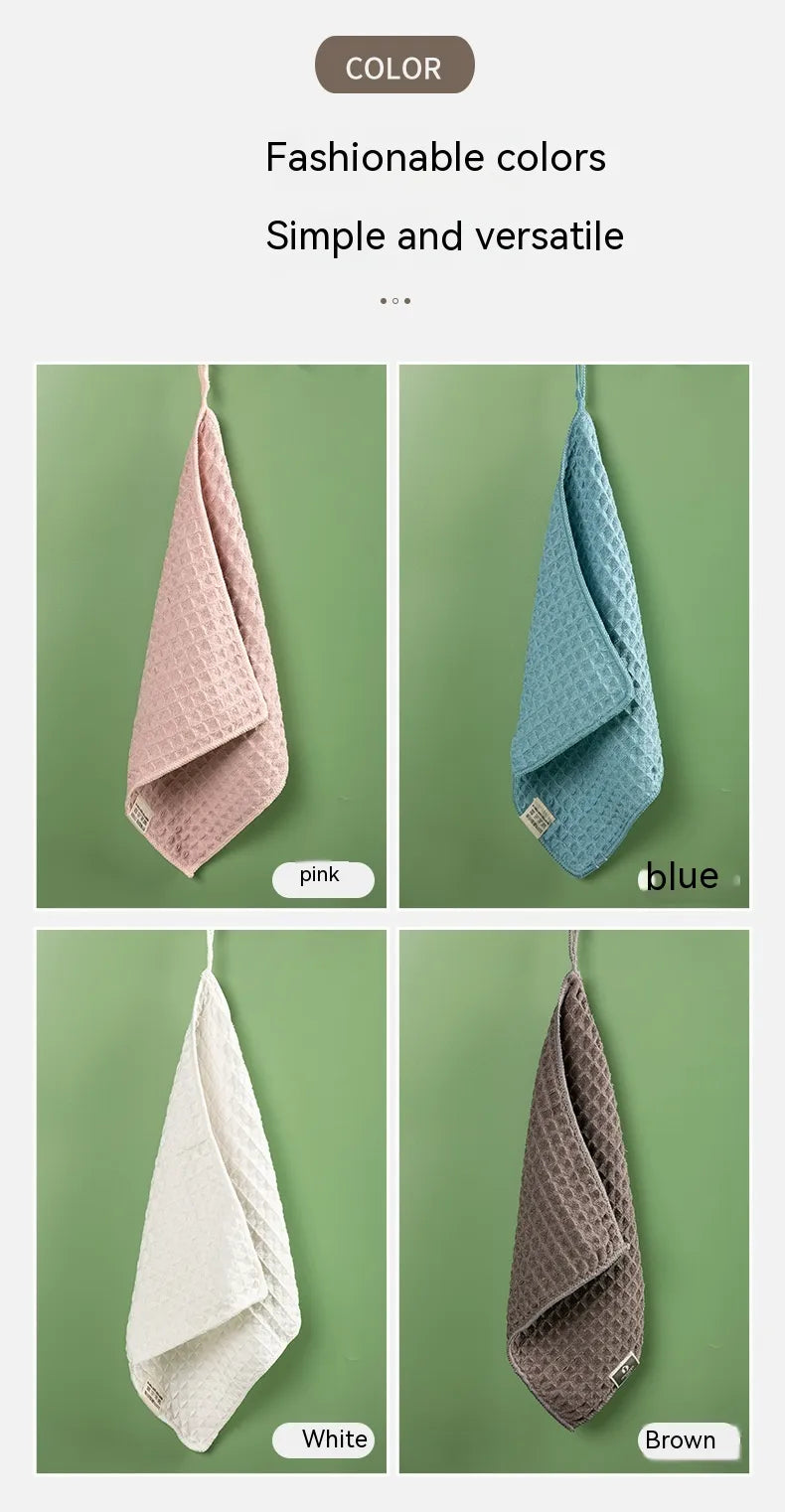 Microfiber Skin-friendly waffle multi-purpose towel